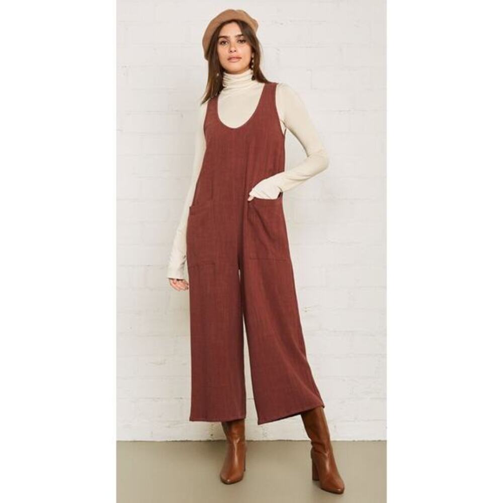Rachel Pally Linen Remy Jumpsuit